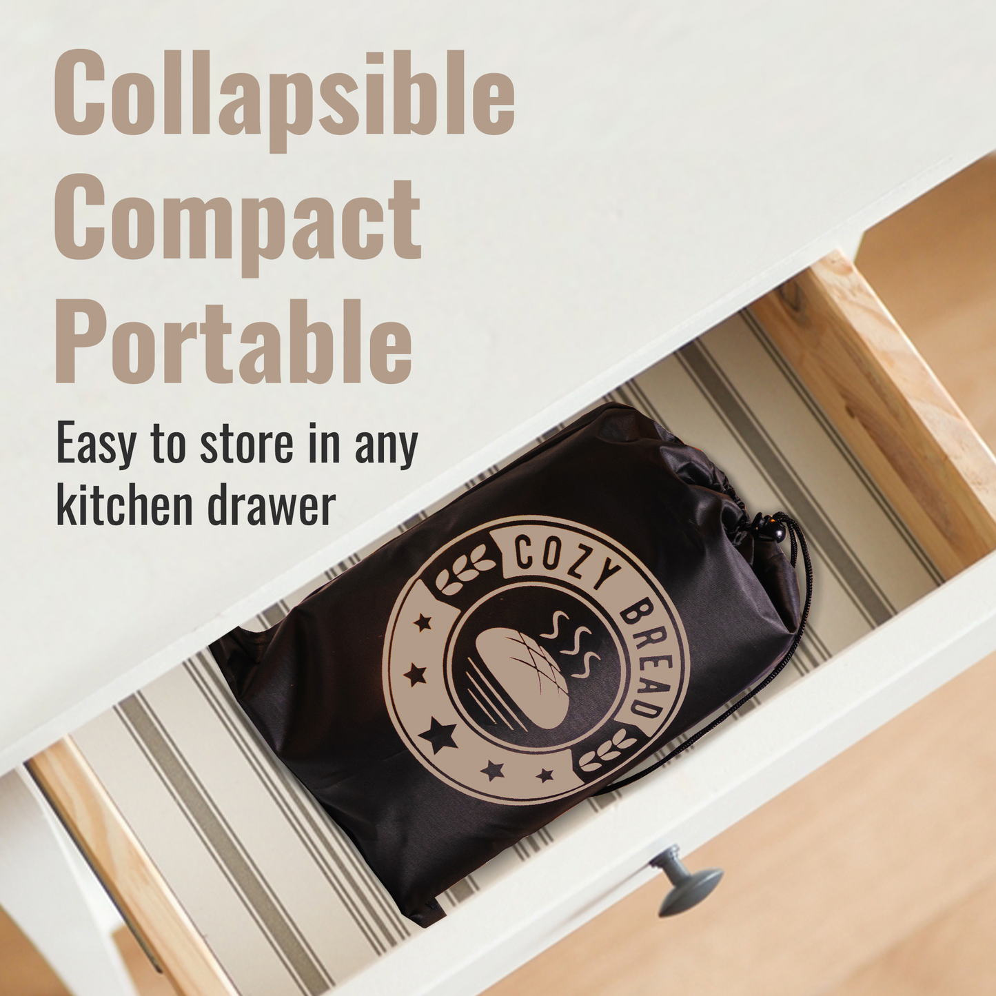 Cozy Bread® Thermal Insulation Box | Companion Product for the Proofing Mat (10" x 21") - Cozy Bread
