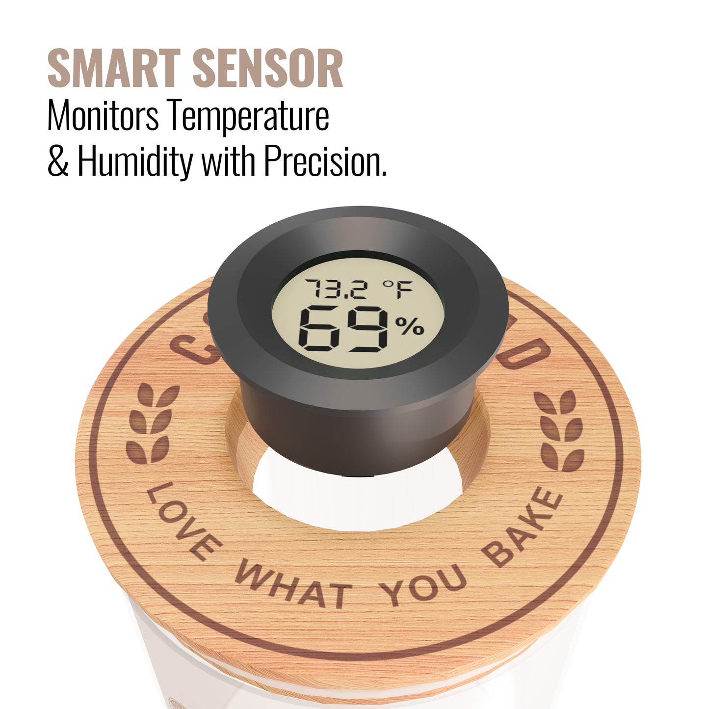 Cozy Bread Digital Sourdough Starter Jar - Cozy Bread