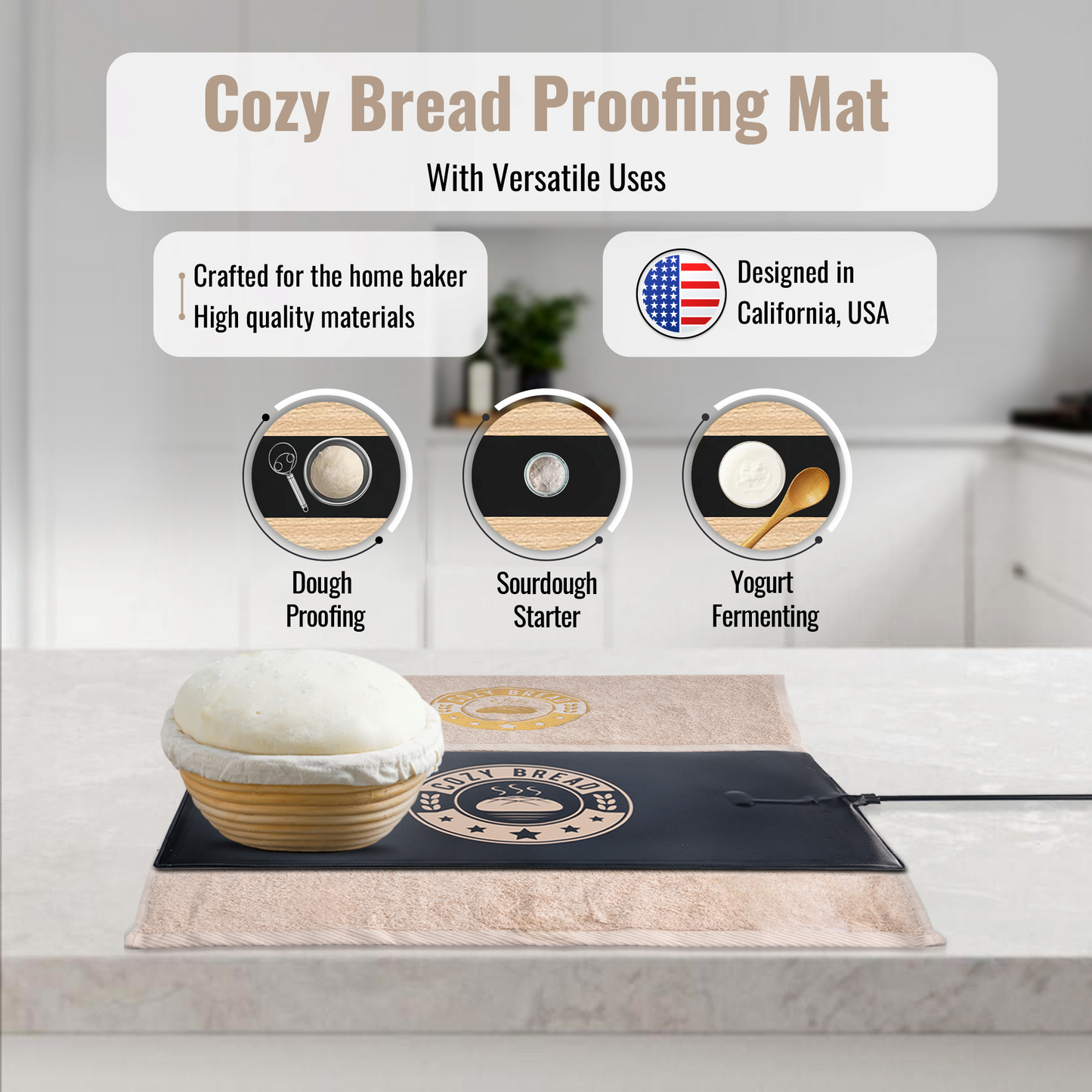 Cozy Bread® The Original Proofing Mat - Cozy Bread