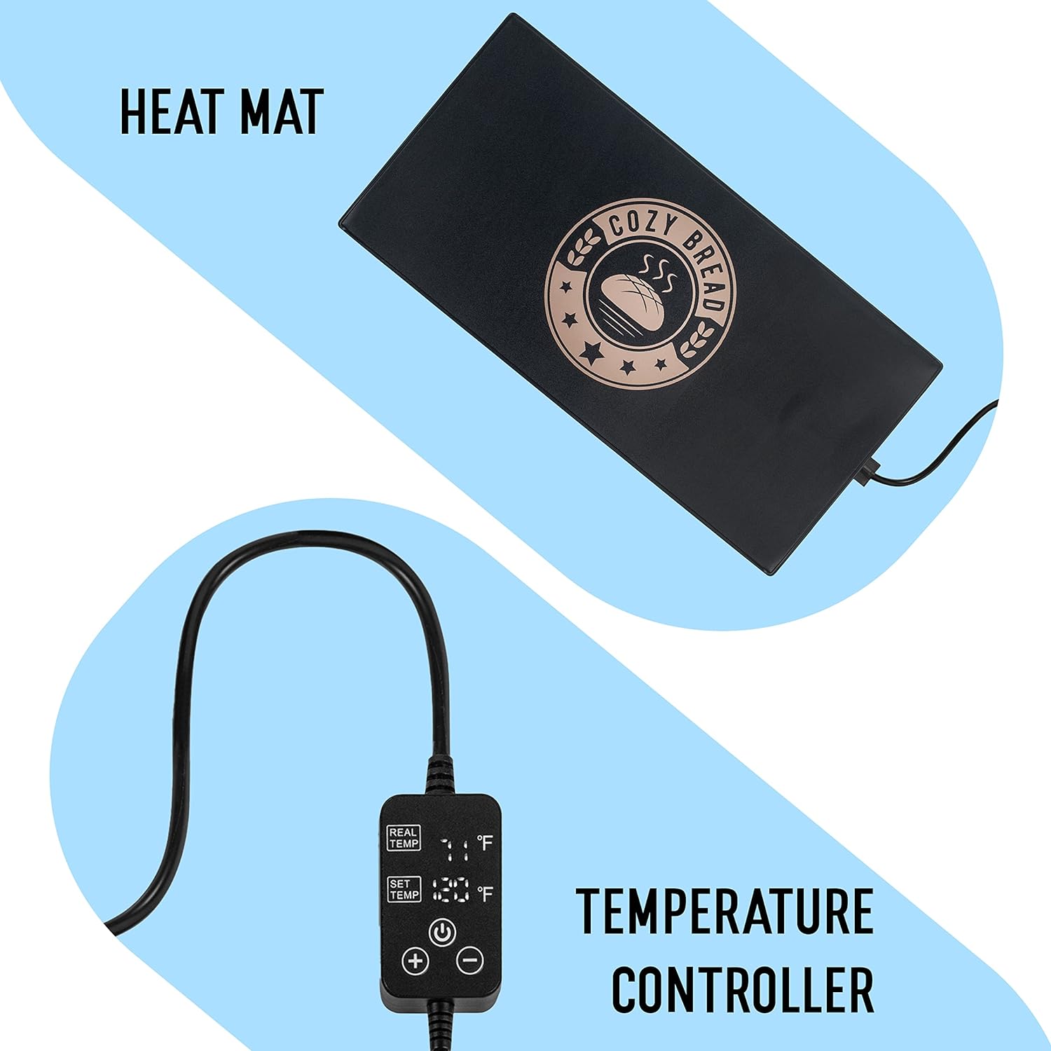 Cozy bread heatmat and Temperature controller