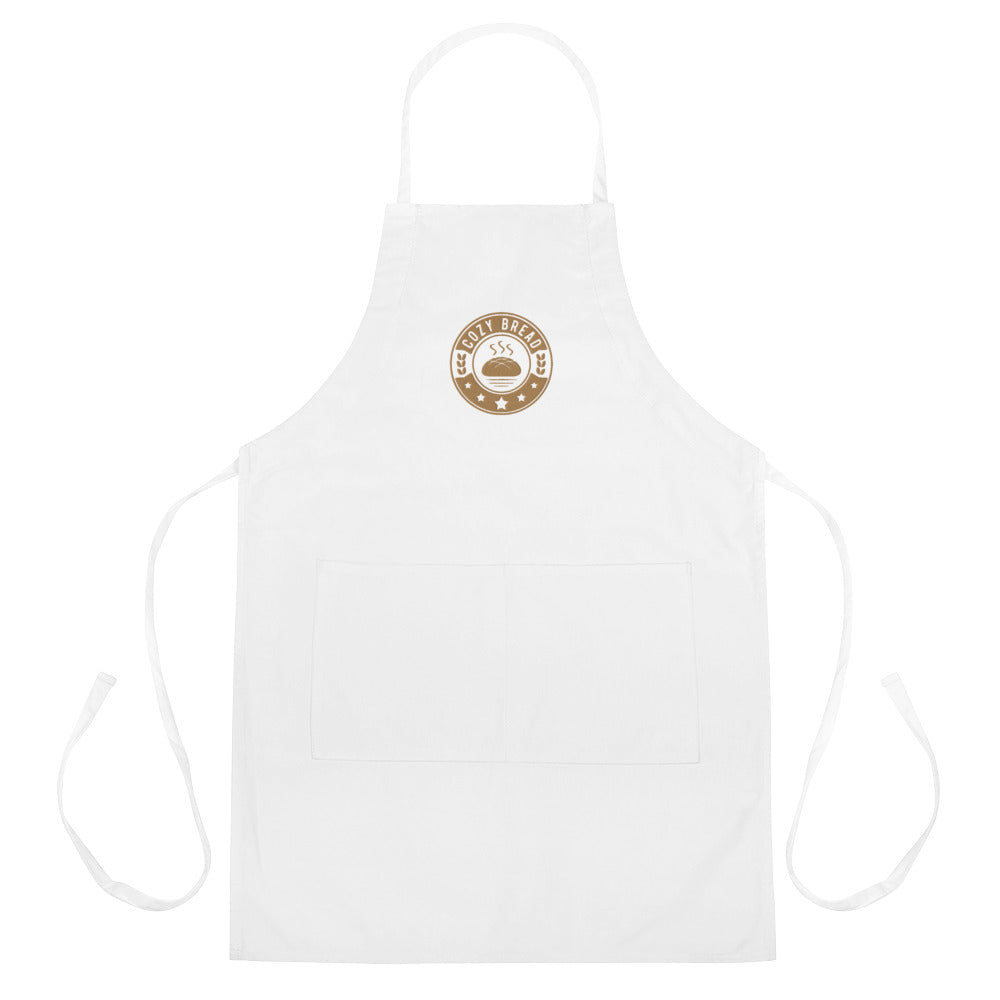 Embroidered Apron - Cozy Bread